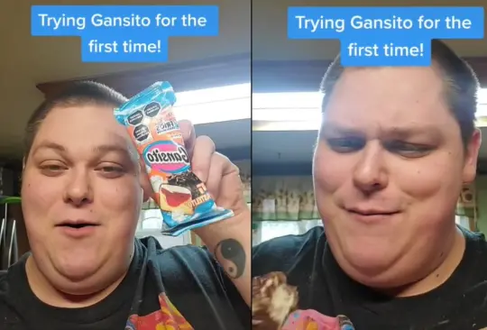 Extranjero prueba un Gansito por primera vez y video se vuelve viral: "Todos deberían comerlo!"