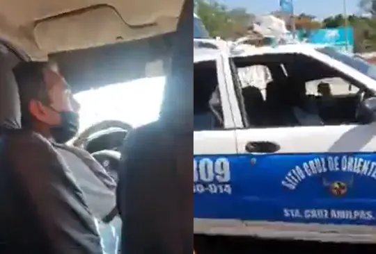 El taxista fue detenido luego de agredir verbalmente a dos pasajeras 