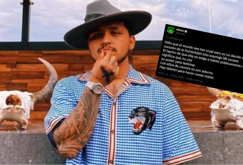 Nodal responde a cr&iacute;ticas por exponer a Belinda