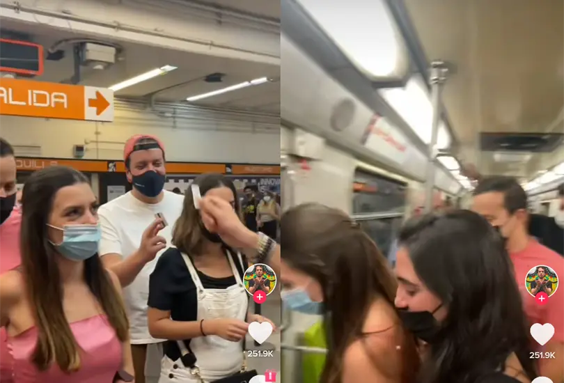 Joven autodenominado "whitexican" hace tutorial sobre cómo viajar en el Metro y desata polémica Joven autodenominado "whitexican" hace tutorial sobre cómo viajar en el Metro y desata polémica