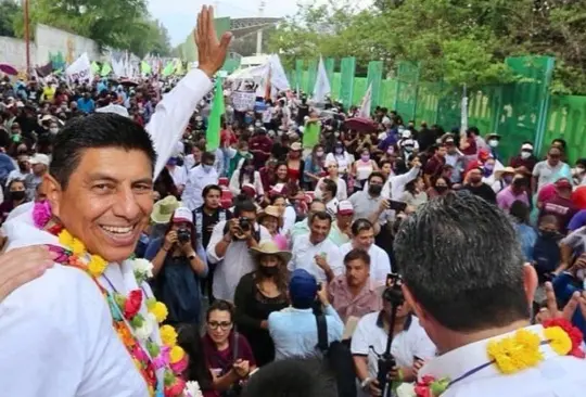 Salomón Jara dice a los oaxaqueños que el 5 de junio tienen una nueva cita con la historia. Salomón Jara dice a los oaxaqueños que el 5 de junio tienen una nueva cita con la historia.