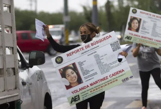 La desaparición de Yolanda Martínez fue reportada el 31 de marzo en el municipio de San Nicolás de los Garza.