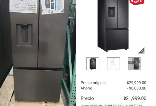 Consumidor acusa a Costco de inflar precio de un refrigerador en el Hot Sale para presumir falsos descuentos Consumidor acusa a Costco de inflar precio de un refrigerador en el Hot Sale para presumir falsos descuentos