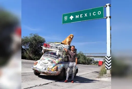 Jesse Koz estuvo en México en su viaje hacia Alaska. 