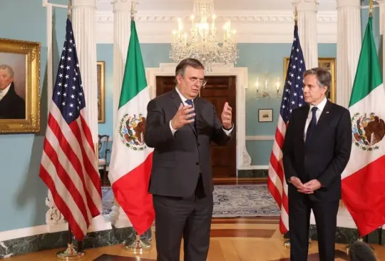 Ebrard se reunió con Blinken en EU para tratar el tema migratorio.