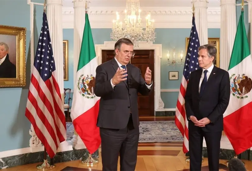 Ebrard se reunió con Blinken en EU para tratar el tema migratorio. Ebrard se reunió con Blinken en EU para tratar el tema migratorio.