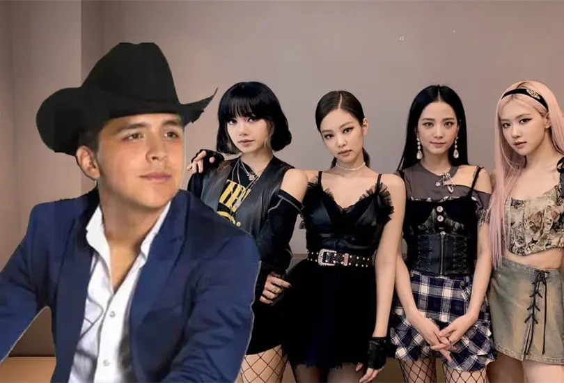 El cantante de regional mexicano confirm&oacute; su colaboraci&oacute;n con dos de los grupos femeninos m&aacute;s importantes del K-POP