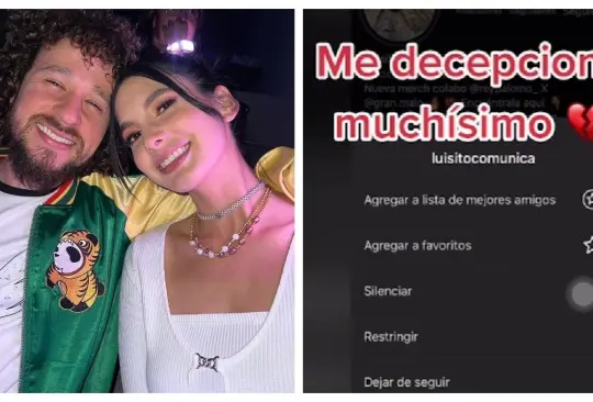 Fan critica a Luisito Comunica y Arianny Tenorio