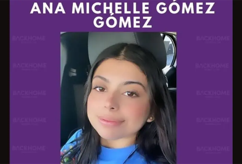 Ana Michelle G&oacute;mez fue vista por &uacute;ltima vez el s&aacute;bado pasado.