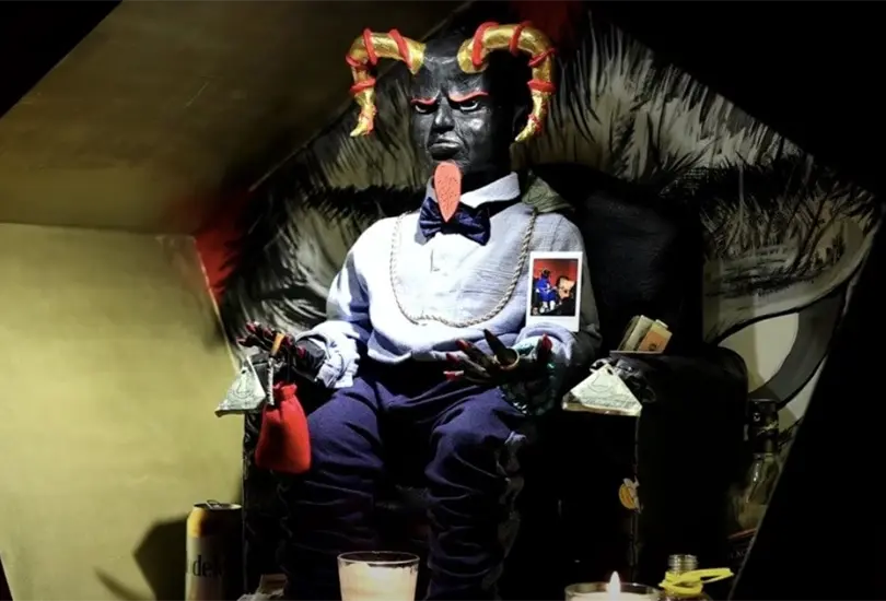 Youtuber revela los secretos del Angelito Negro, el nuevo culto que cobra fuerza en Tepito