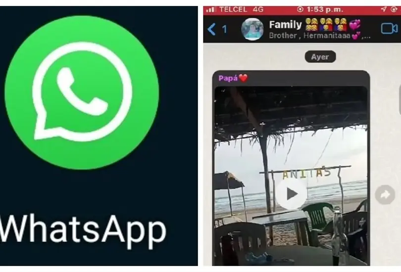 Pap&aacute; env&iacute;a video con su amante a chat familiar
