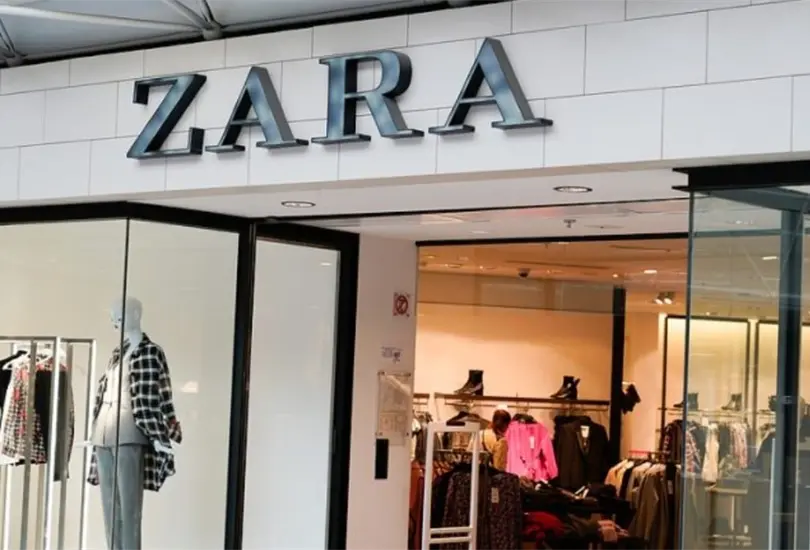 Tienda f&iacute;sica de Zara