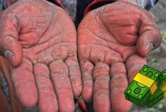 El hombre se ganó la lotería luego de una mala racha económica.