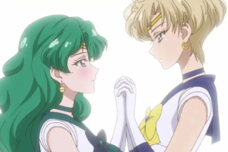 Sailor Neptune y Sailor Usanus - Captura de pantalla