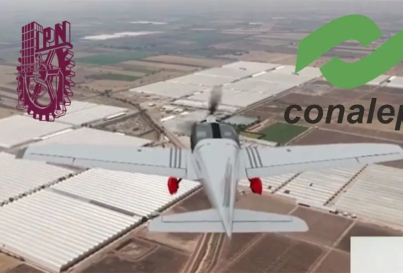 El avi&oacute;n fue desarrollado por t&eacute;cnicos del IPN y del Conalep. 