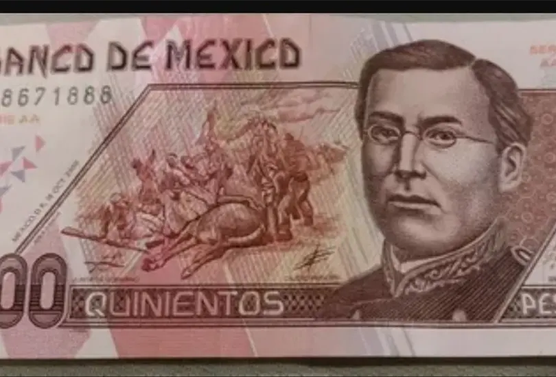 Venden billete de 500 pesos hasta en 25 mil. 