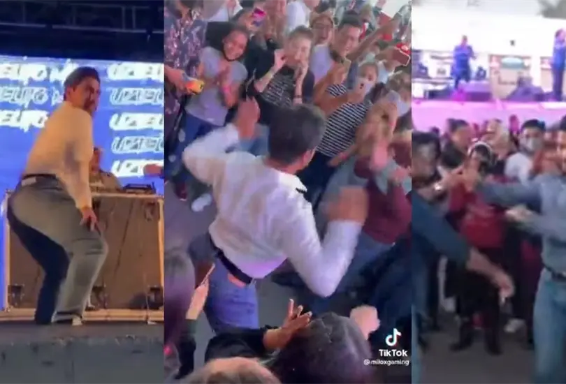 El baile del alcalde de Neza dividi&oacute; opiniones en redes sociales.