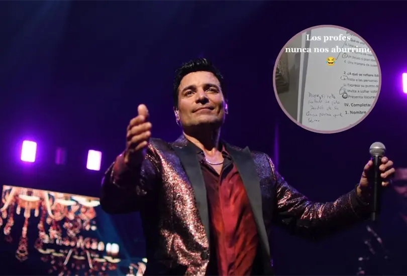 El alumno pidió perdón por no saber las respuestas con canción de Chayanne El alumno pidió perdón por no saber las respuestas con canción de Chayanne