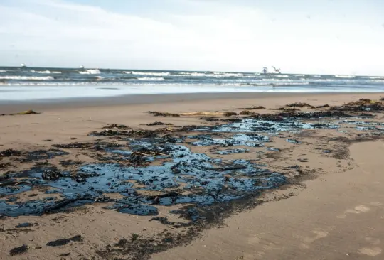  Científicos de la UNAM lograron descontaminar el agua y recuperar petróleo de derrames en plataformas y barcos