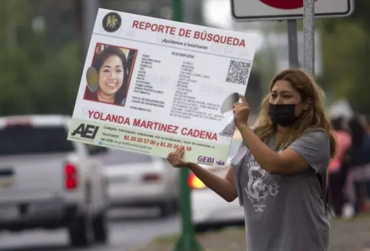 Yolanda Martínez fue vista por última vez el pasado 31 de marzo en San Nicolás de los Garza.