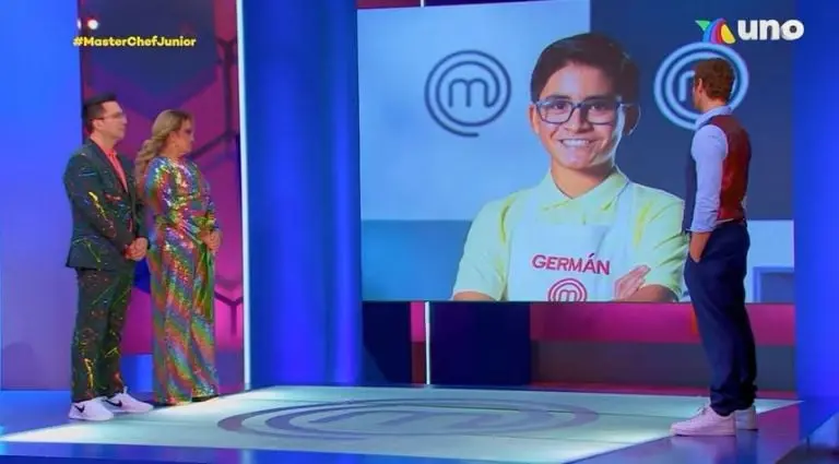 Germán fue el eliminado de Masterchef. Foto: captura de pantalla.