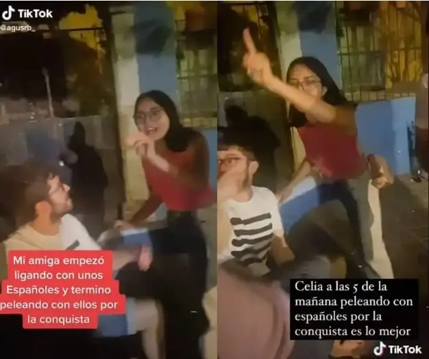 Joven intenta ligar con espa&ntilde;oles y termina debatiendo con ellos por la Conquista | VIDEO