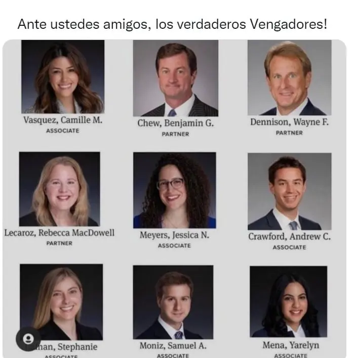 Tambi&eacute;n han mandado mensajes de apoyo para los abogados de Johnny Depp.