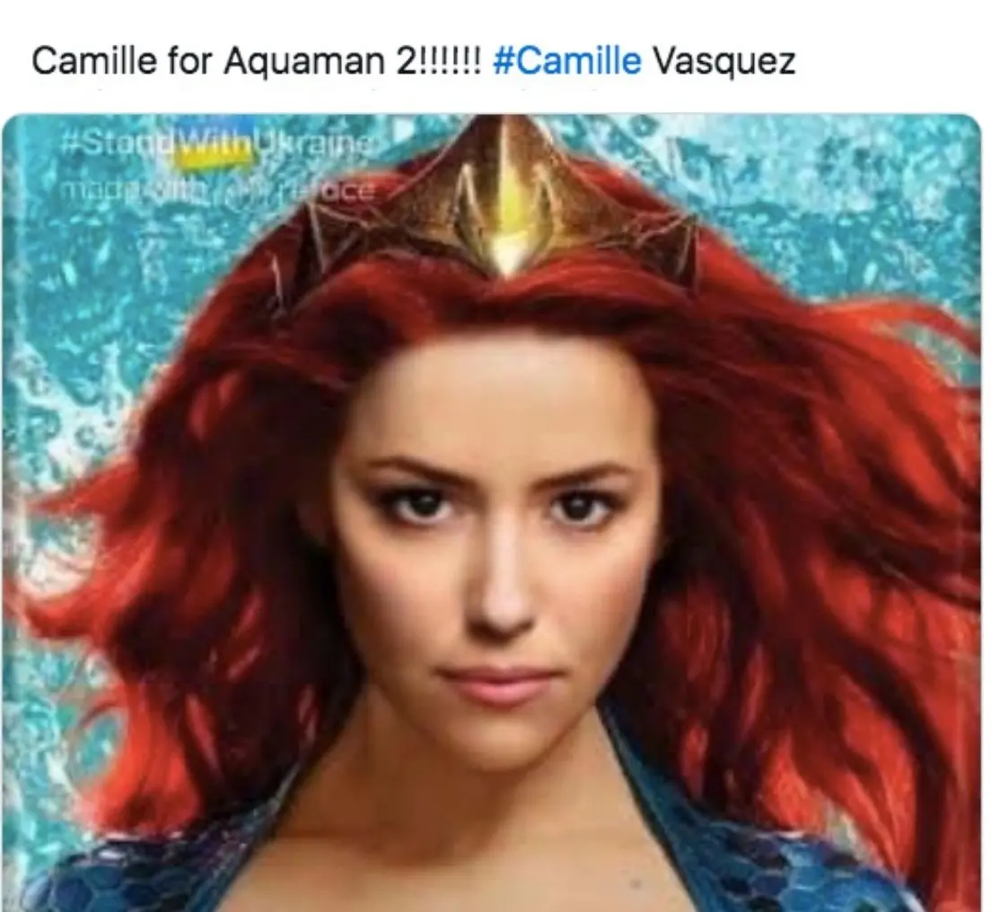 Otros han pedido que Camille Vasquez sustituya a Amber Heard en Aquaman.