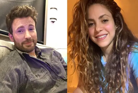 Chris Evans hablar sobre si saldría o no con Shakira 