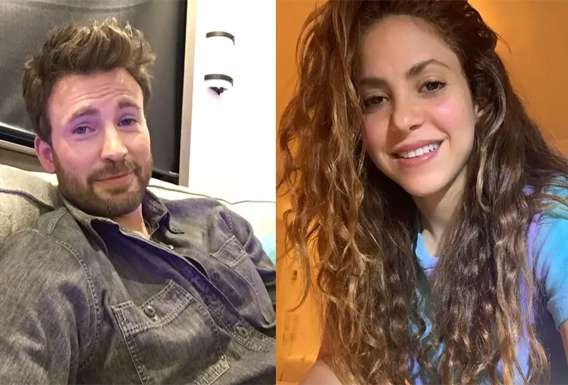 Chris Evans hablar sobre si saldr&iacute;a o no con Shakira 