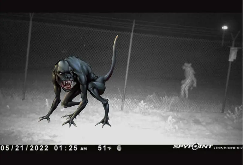 ¿Nahual o Chupacabras? Extraña criatura es captada por cámaras de seguridad de un zoológico | FOTO ¿Nahual o Chupacabras? Extraña criatura es captada por cámaras de seguridad de un zoológico | FOTO