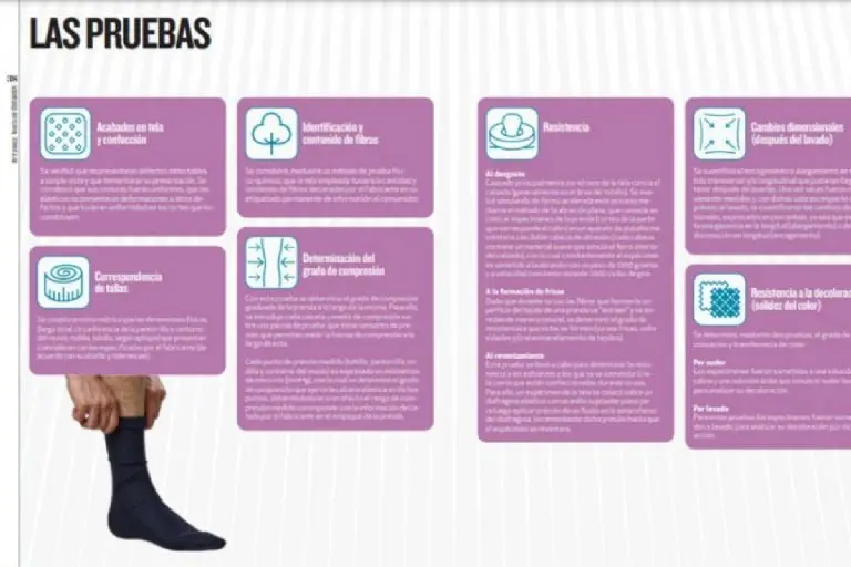 Pruebas a las medias de compresión - Captura de pantalla