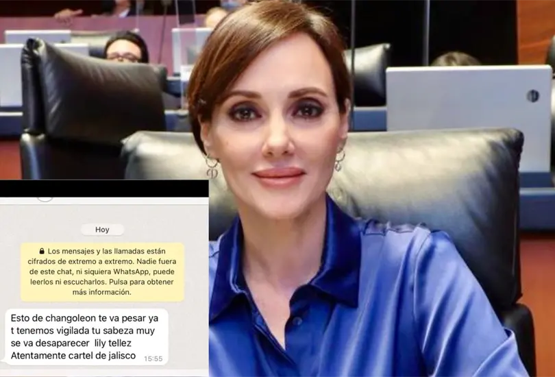 La senadora panista denunci&oacute;  que su asistente recibi&oacute; mensajes de amenazas, supuestamente atribuidas al C&aacute;rtel Jalisco Nueva Generaci&oacute;n por haber insultado al diputado  Gerardo Fern&aacute;ndez Noro&ntilde;a