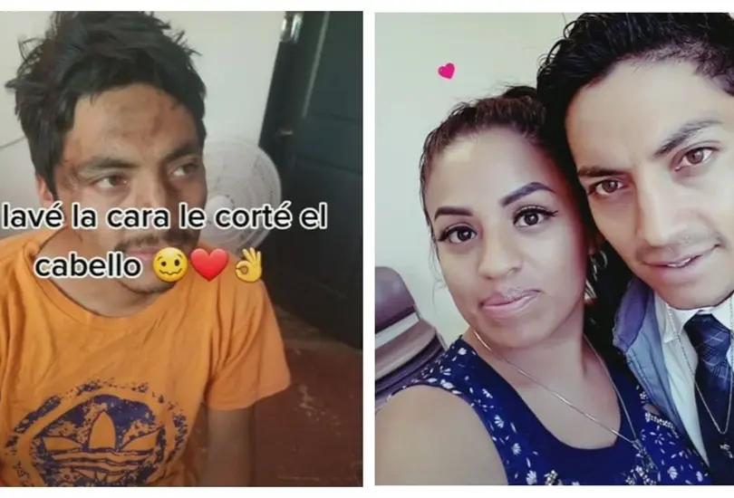 Mujer ayuda a hombre en situaci&oacute;n de calle y se casan