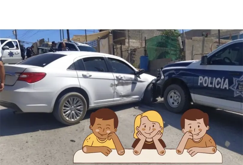 Roban veh&iacute;culo en Ensenada, Baja California con todo y tres menores de edad dentro