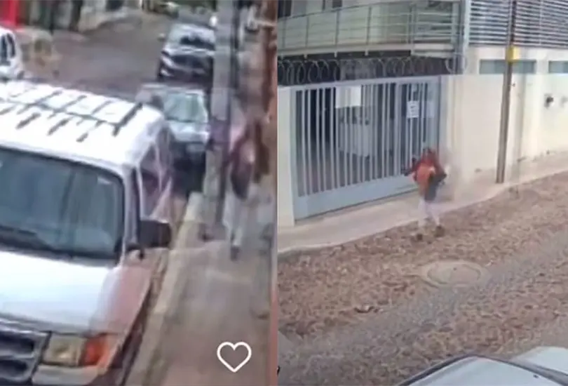 La mujer logr&oacute; escapar de los delincuentes. 