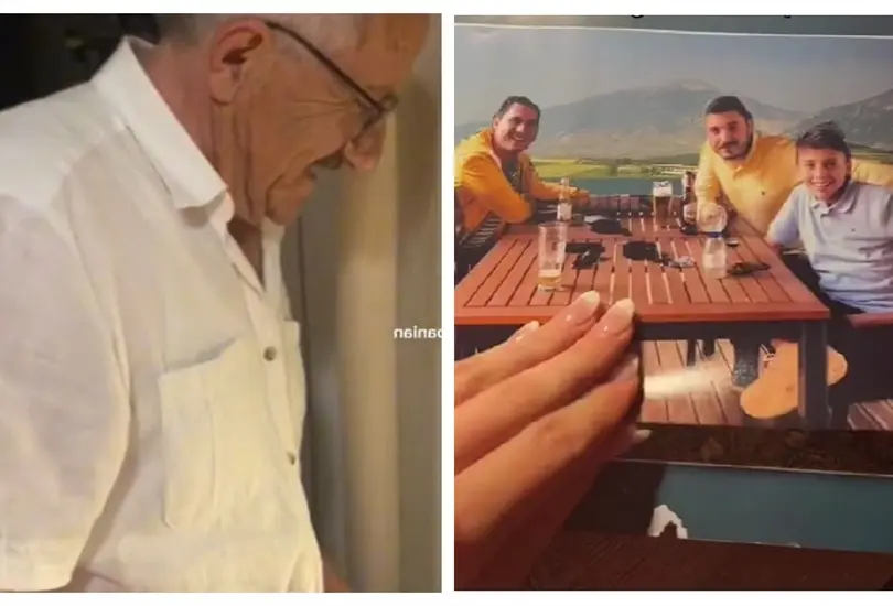 Abuelito se hace viral por su t&eacute;cnica para editar fotos