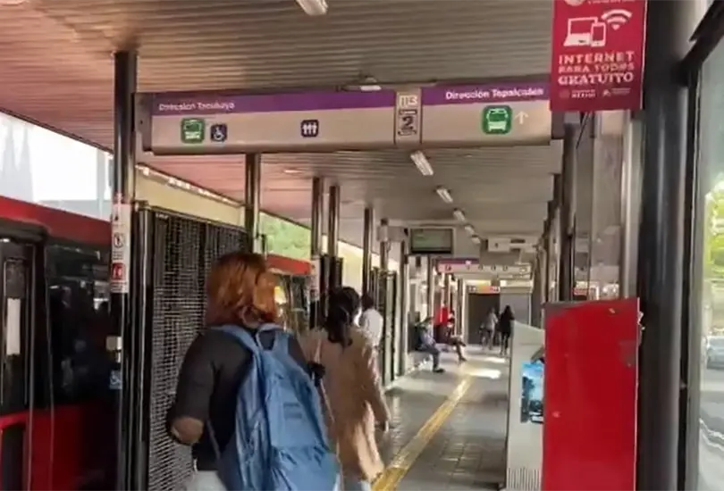 Las estaciones del Metrob&uacute;s con wifi. 
