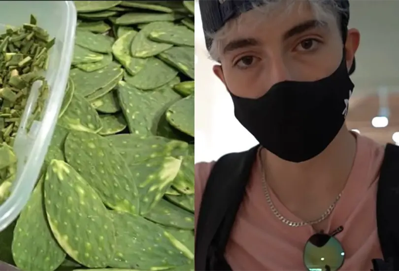 El joven asegur&oacute; que el chocolate en polvo Morena es la versi&oacute;n mexicana del Nesquik pese a que &eacute;ste &uacute;ltimo estaba justo enfrente de &eacute;l. 