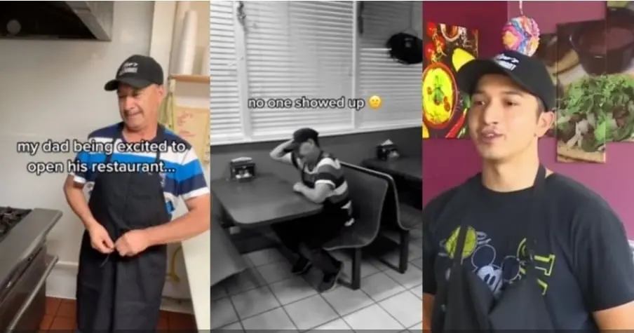 Joven salva de la quiebra el restaurante de su pap&aacute; con un video viral en TikTok