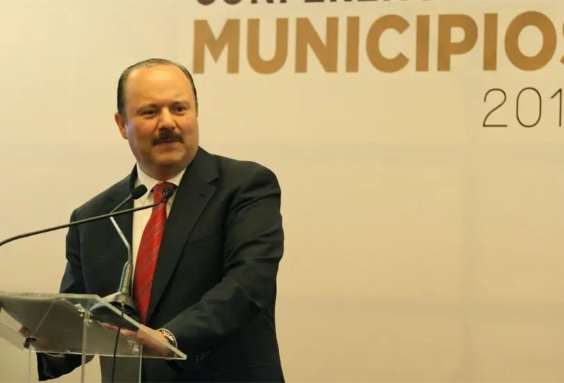 C&eacute;sar Duarte fue gobernador de Chihuahua entre 2010 y 2016.