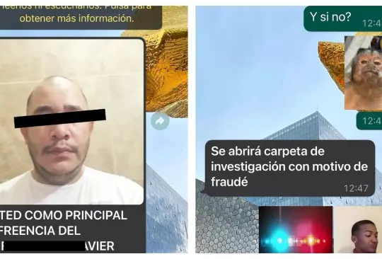 Joven evita una estafa al responder con stickers Joven evita una estafa al responder con stickers