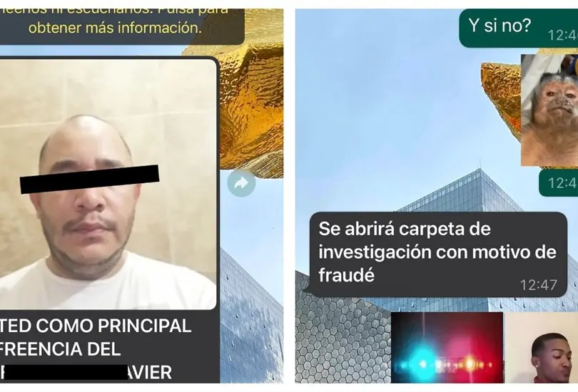 Joven evita una estafa al responder con stickers