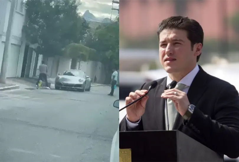 El gobernador de Nuevo Le&oacute;n asegur&oacute; que le pusieron al hombre un reductor por estar gastando el agua, sin embargo, subray&oacute; que la sanci&oacute;n fue muy light 