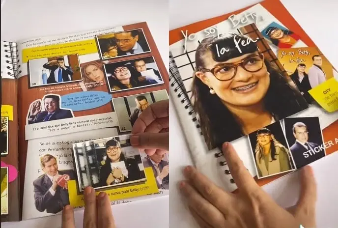 Fan hace &aacute;lbum de estampas de Betty la fea y lo pone en descarga gratuita para todos | VIDEO y LINK