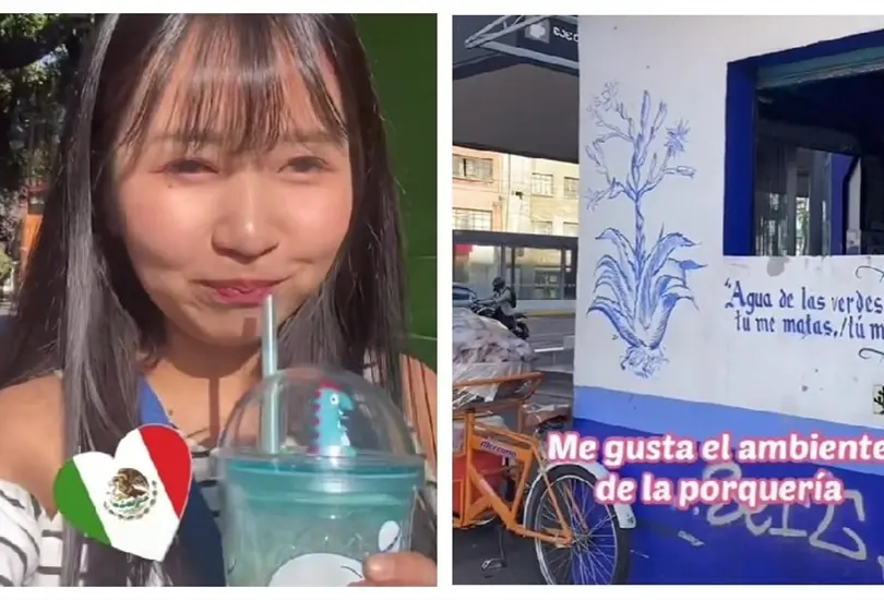Japonesa se declara fan del pulque Japonesa se declara fan del pulque