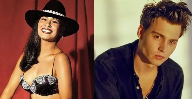 As&iacute; fue el desconocido encuentro en los 90 entre Johnny Depp y Selena Quintanilla | VIDEO