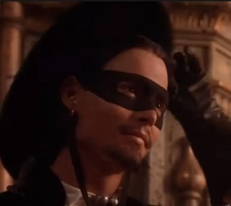 Johnny Depp como Don Juan, personaje creado por el poeta alemán Lord Byron. Foto: YouTube.