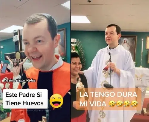 ¿Quién es Adam Kotas, el padre polaco que se hizo viral en TikTok por sus chistes y albures?