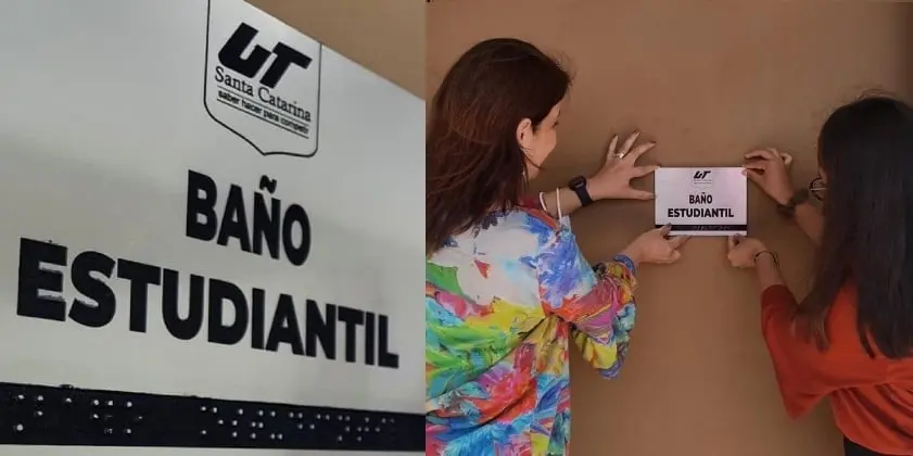 Inauguran el primer ba&ntilde;o "sin g&eacute;nero" en universidad p&uacute;blica de Nuevo Le&oacute;n